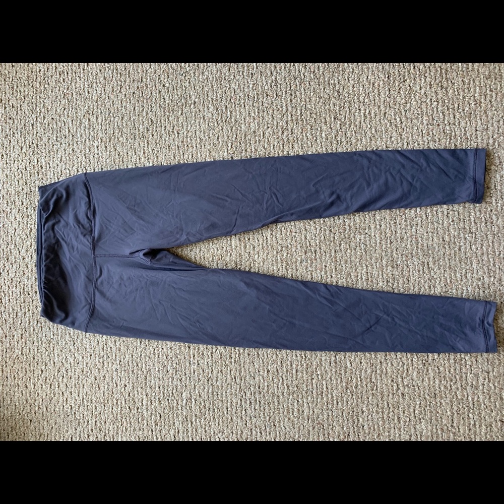 Purple High Waisted Athletic Leggings